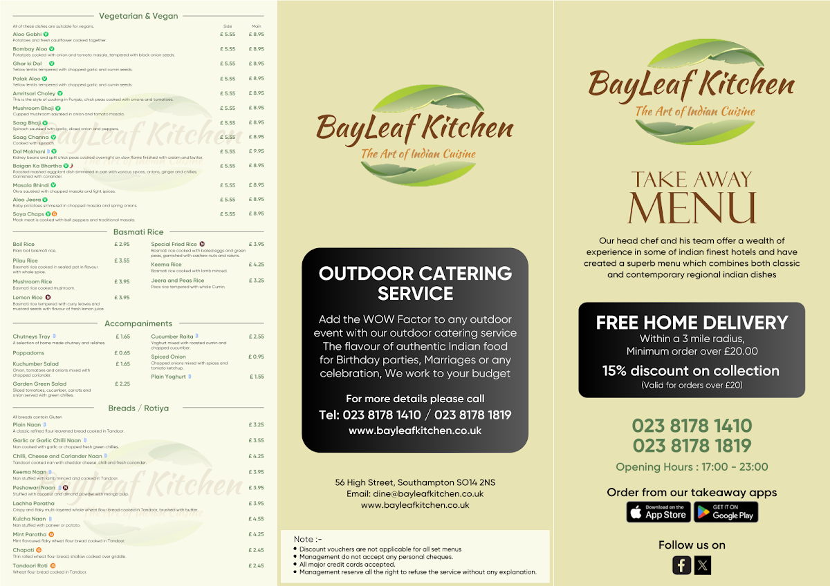 Menu Bayleaf Kitchen-1