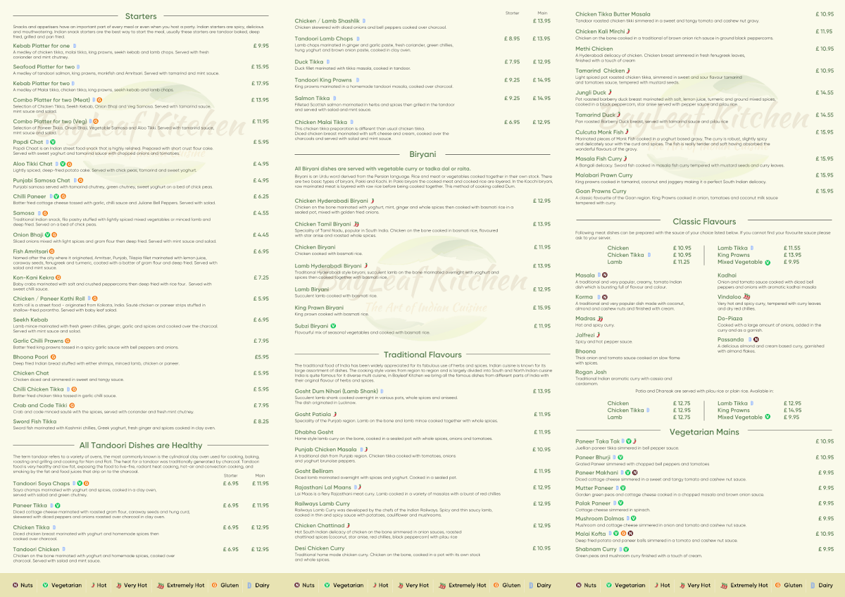 Menu Bayleaf Kitchen-2